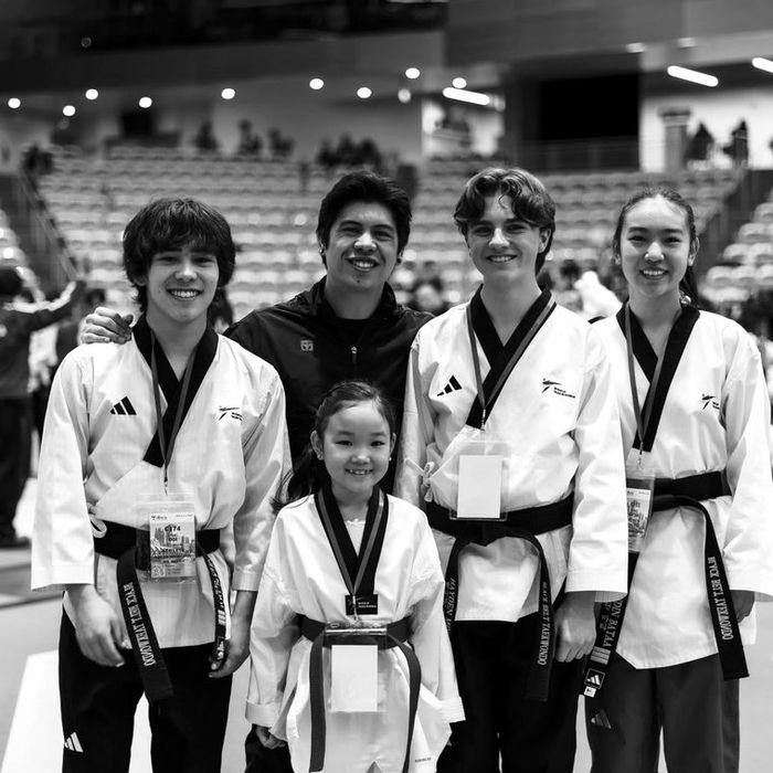 Elite competition Taekwondo athletes
