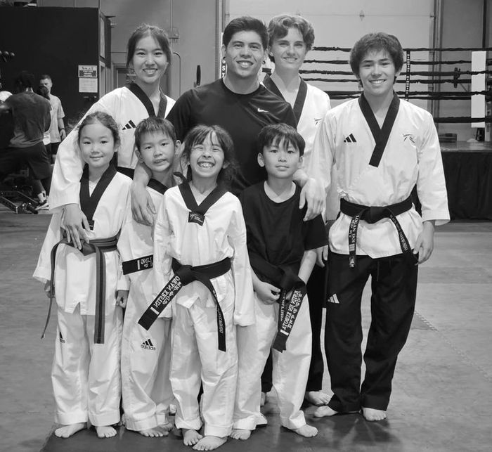 Intermediate and advanced Taekwondo training
